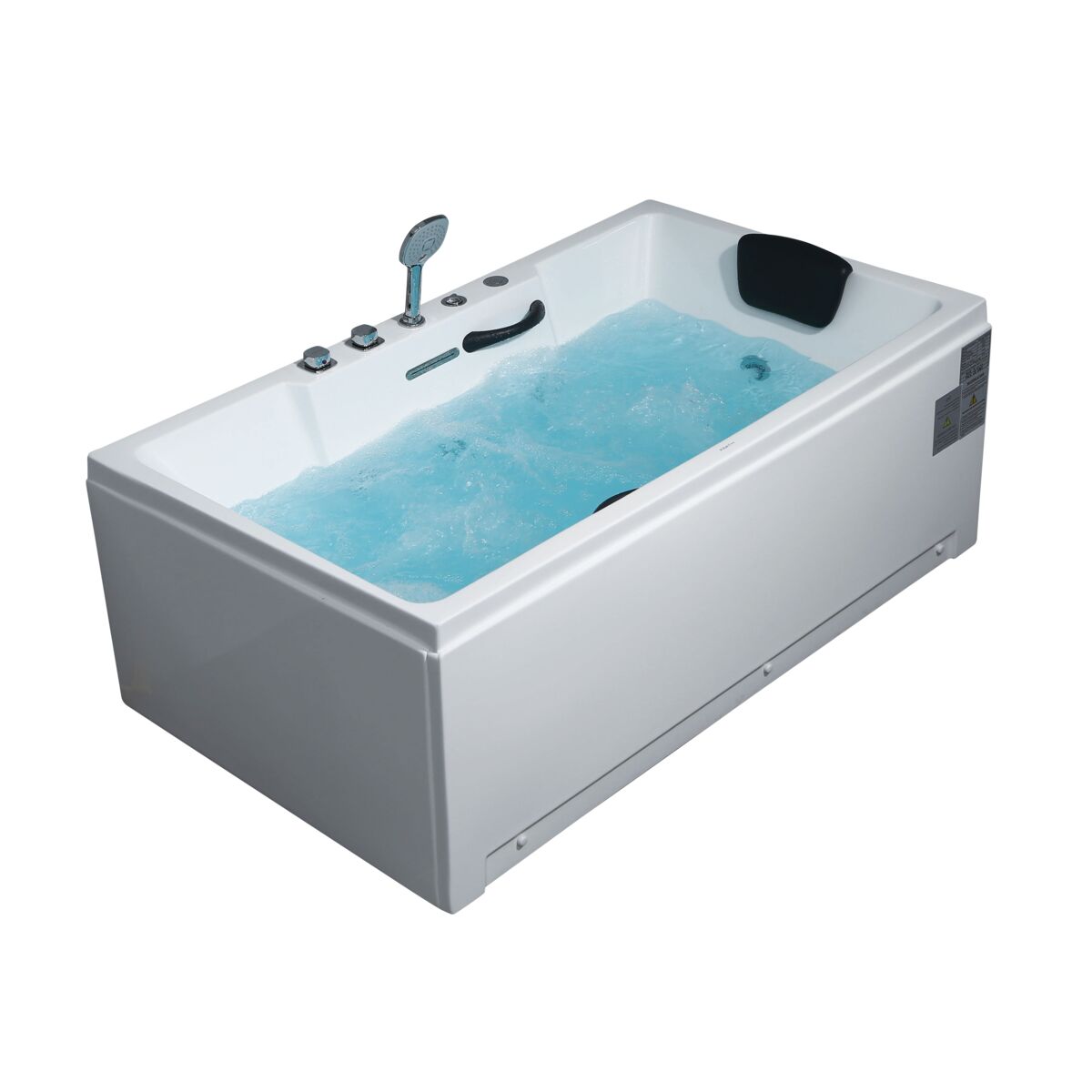GEMY 150cm Energy Massage Bathtub